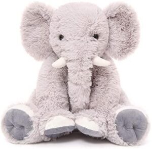 Kuscheltier Elefant Grau