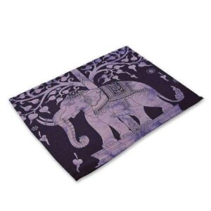 Tischset Elefant Lebensbaum