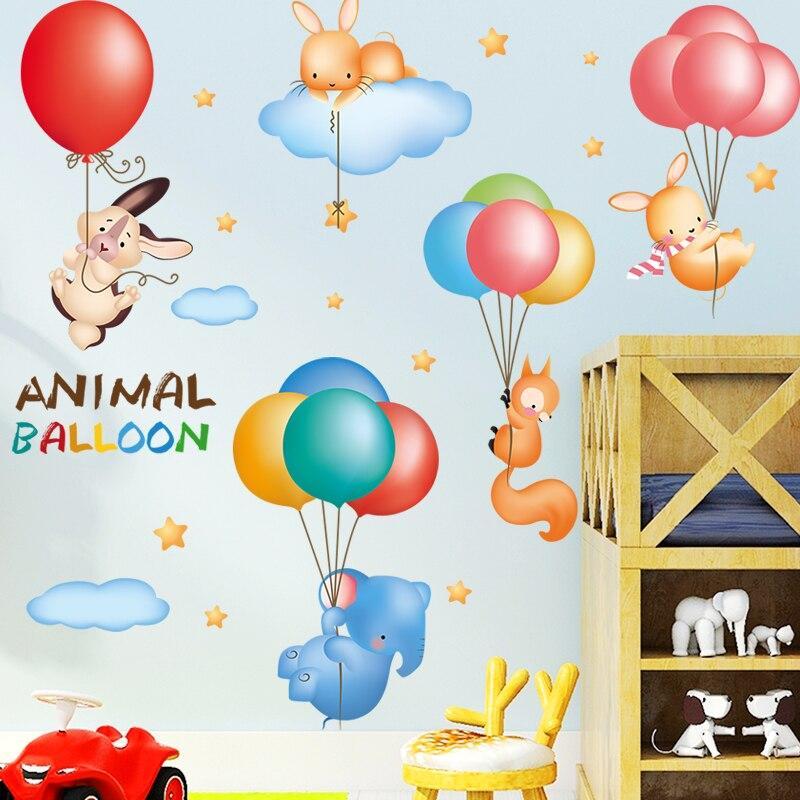 Wandsticker Elefant mit Luftballon 3 Wandsticker Elefant mit Luftballon – Bild 3