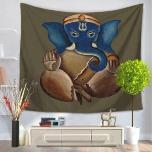 Wandbehang Elefant Ganesha