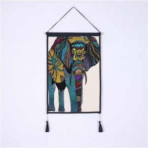 Poster Elefant Afrika Vintage