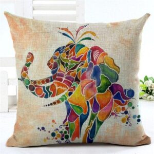 Kissenbezug Elefant Kunstmotiv